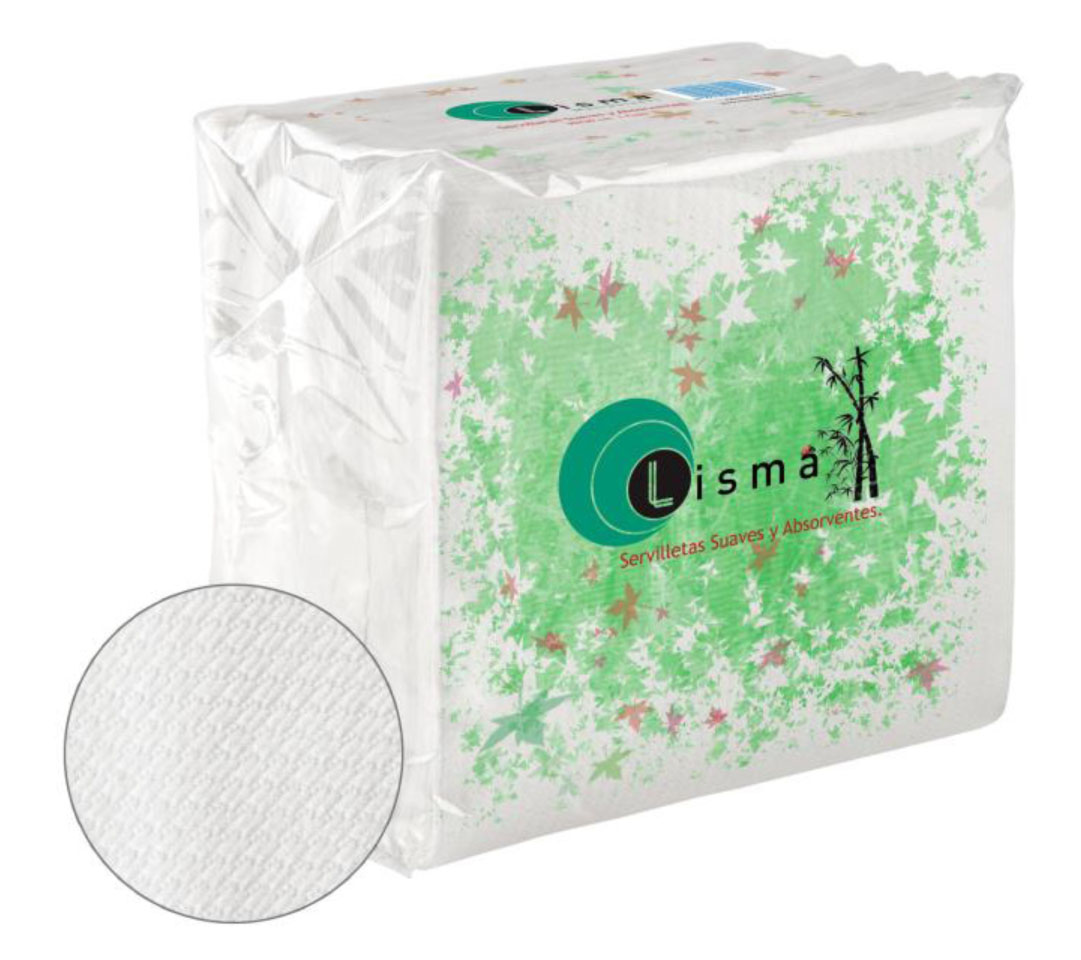 SERVILLETA 30 X 30 1 Capa BLANCA  (Caja 4.800 uds)                                                                                                                                      
